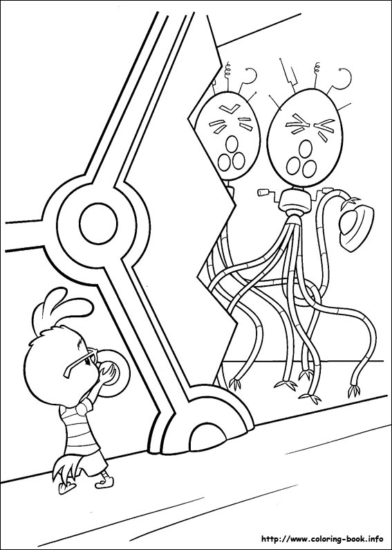 Chicken Little coloring picture